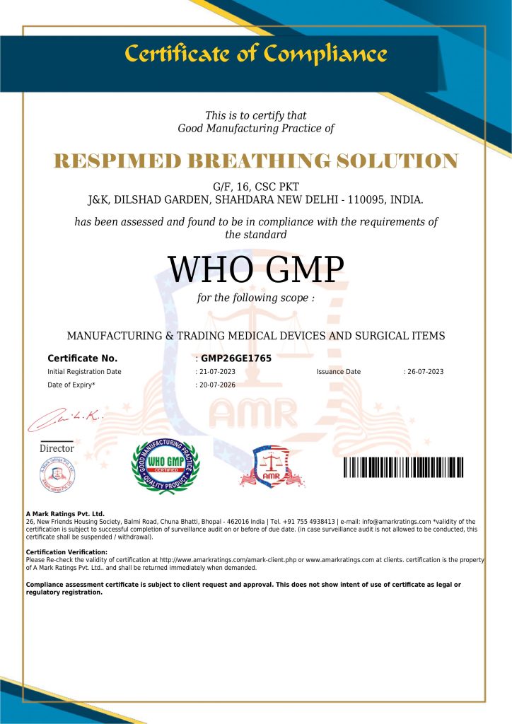 RESPIMED BREATHING GMP